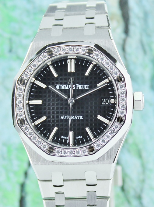 (image for) Like New Audemars Piguet AP Royal Oak 37mm Automatic Watch / 15451ST.ZZ.1256ST.01